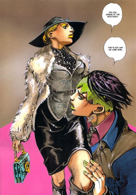 rohan goes to gucci|gucci x hirohiko araki.